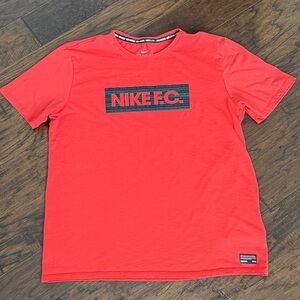 Nike FC Men's Bright Red Tee